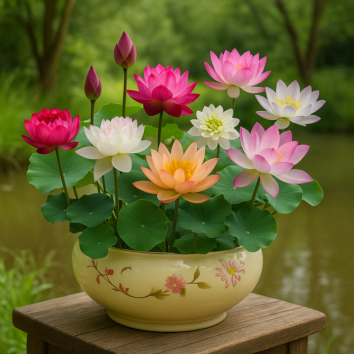 Sacred Bonsai Lotus Flower Seeds